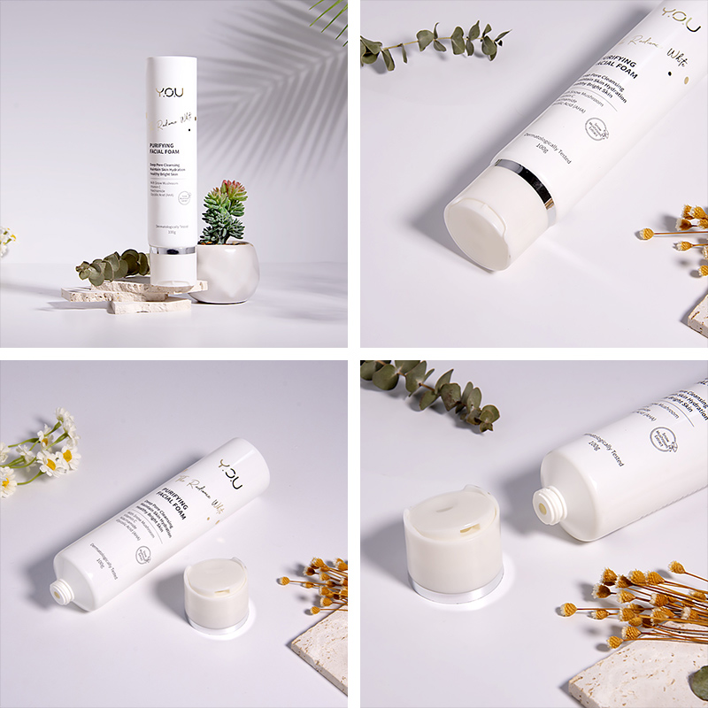 Facial Cleanser Tube Packaging