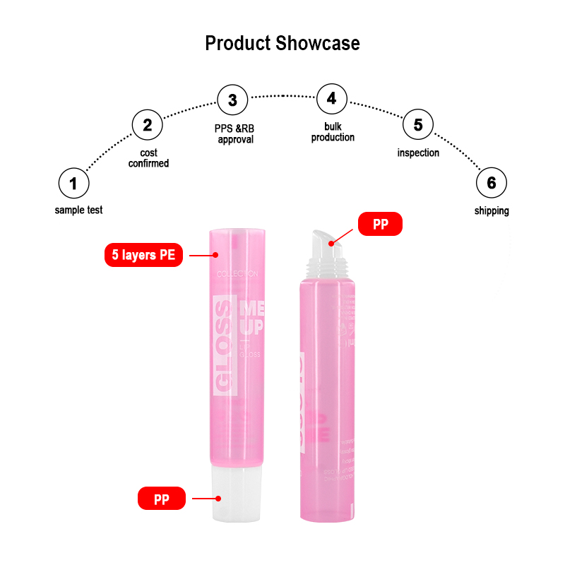 squeeze lip gloss tube