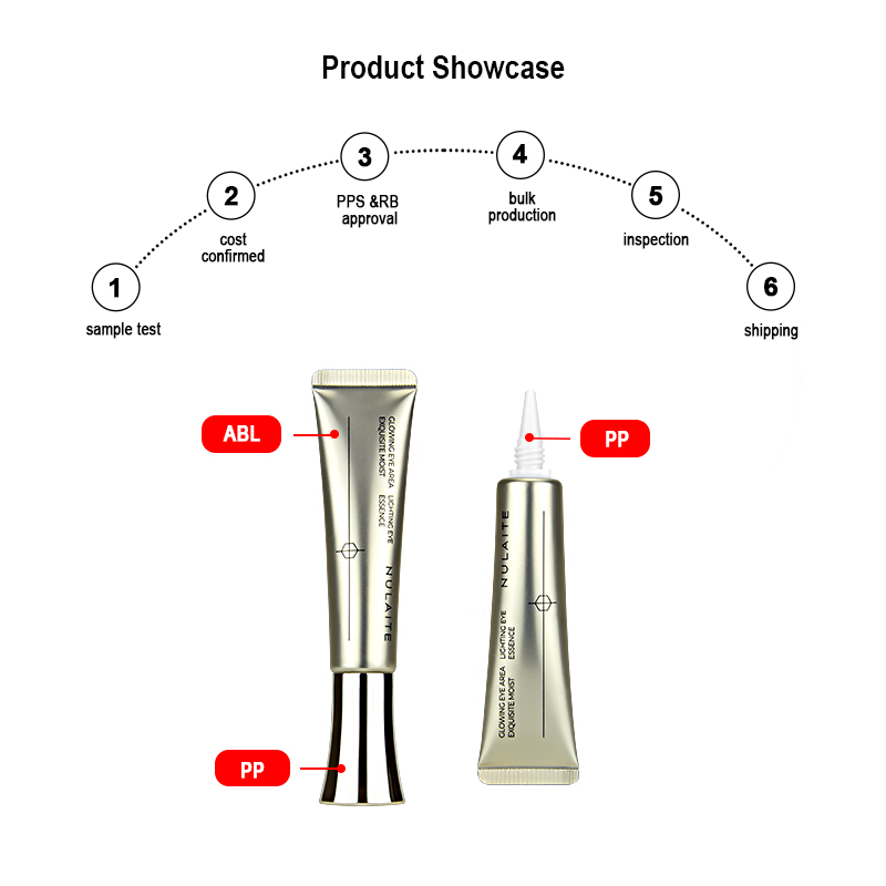 Long Nozzle Eye cream Tubes