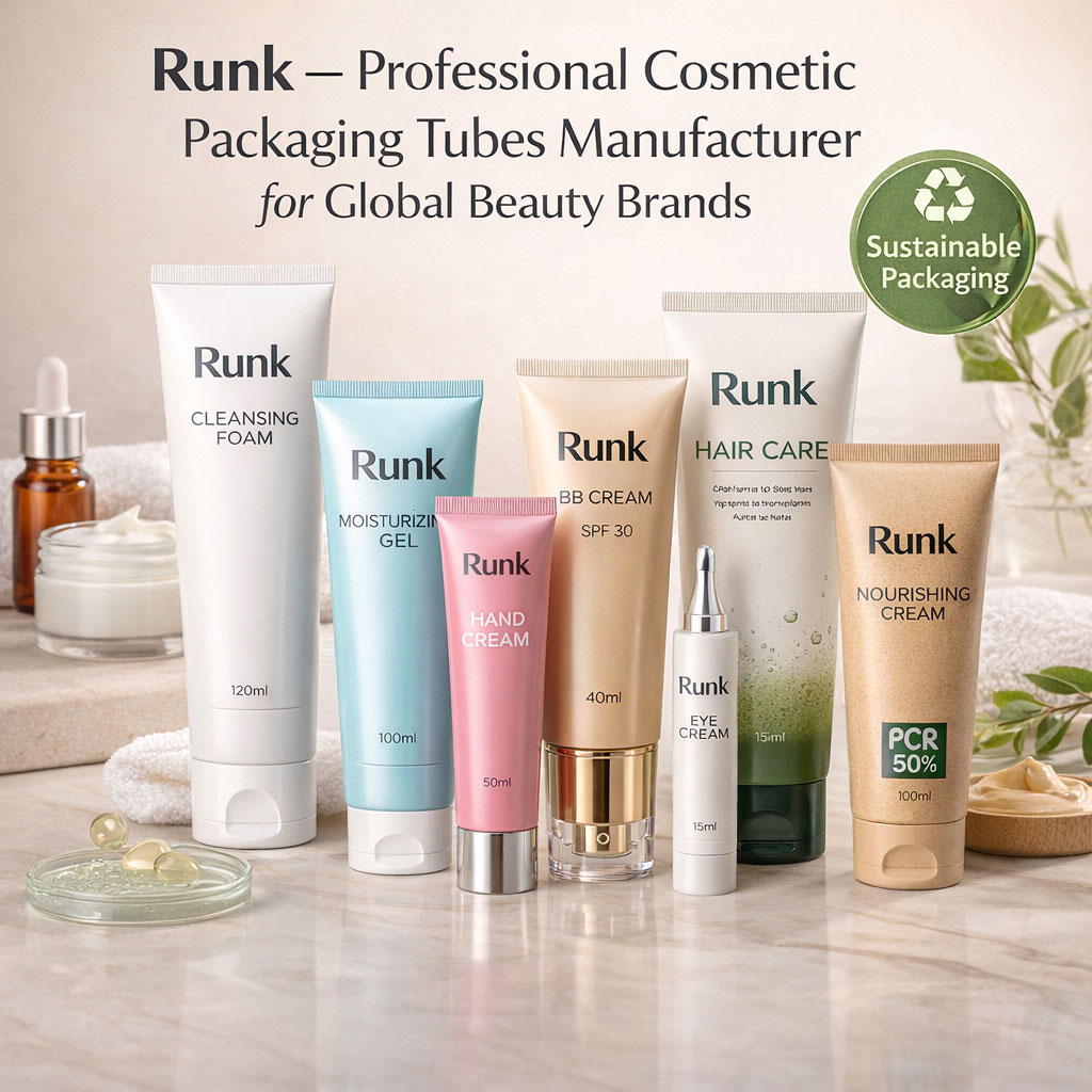 Runk – Produsen Tabung Kemasan Kosmetik Profesional untuk Merek Kecantikan Global