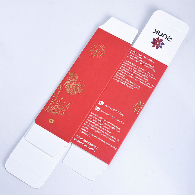 Hot Stamping Paper Box