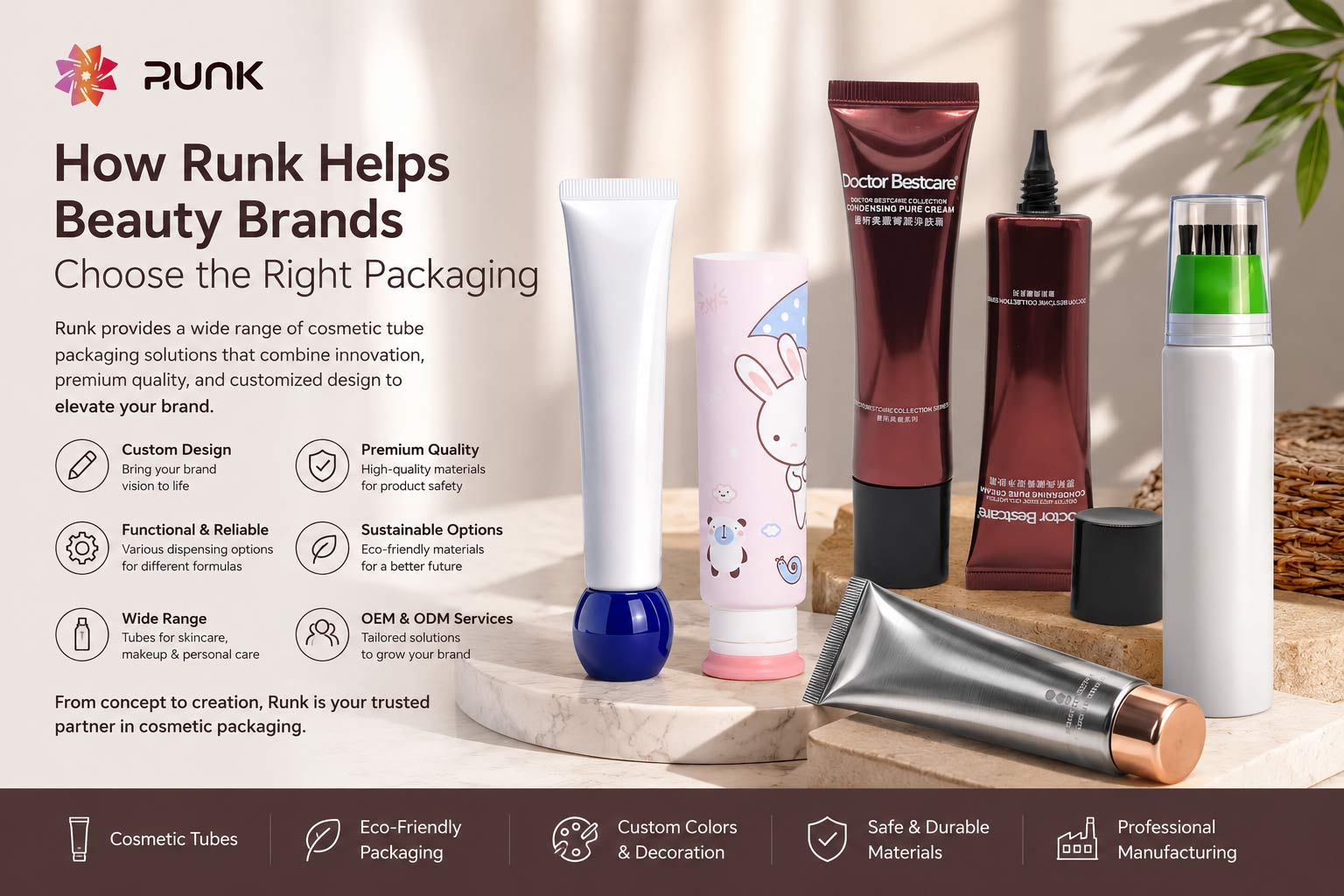 Bagaimana Runk Membantu Merek Kecantikan Memilih Kemasan yang Tepat