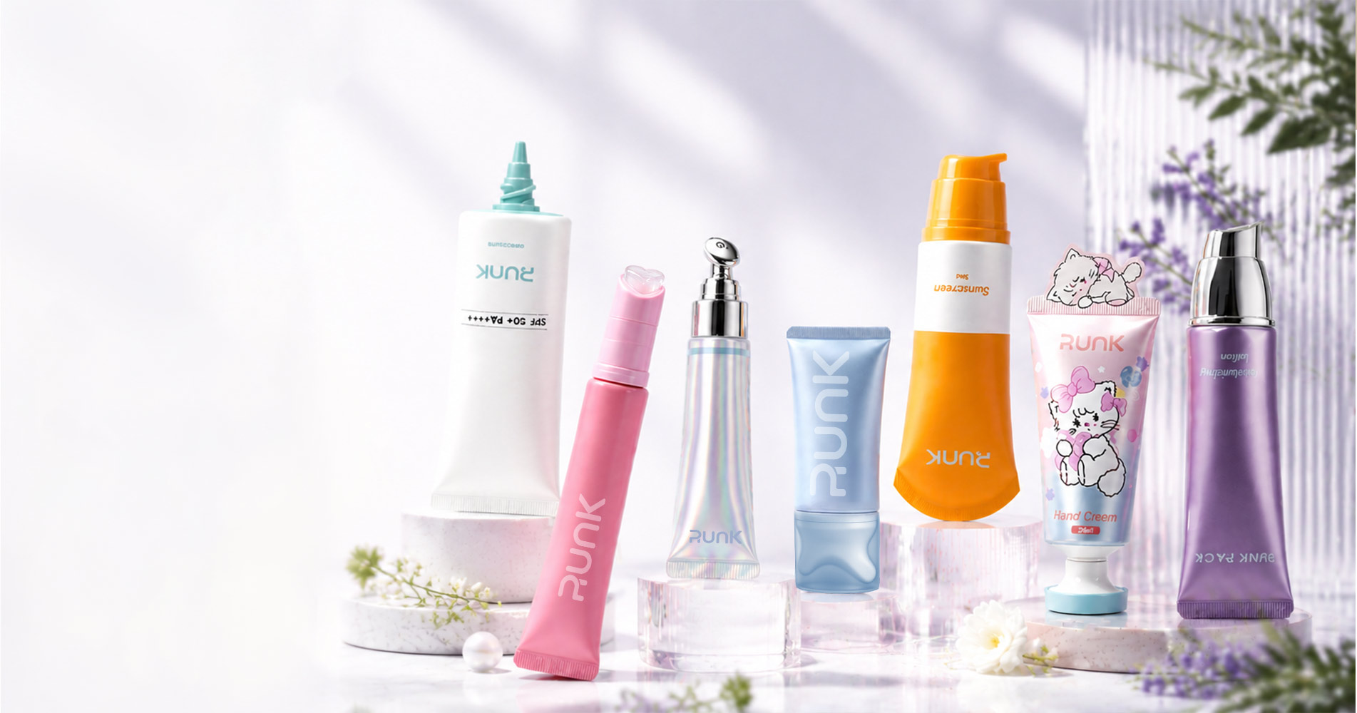 Tabung Plastik Kosmetik Dengan Aplikator