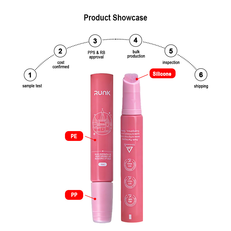 Runk cosmetic tube metarial