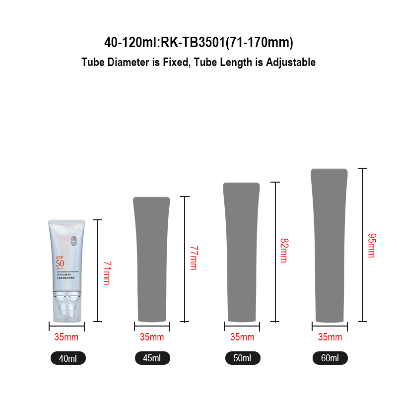Runk Cosmetic Tube Capacity